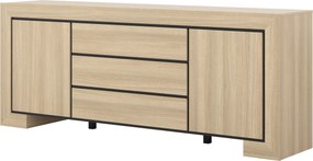 Komoda LUNO 225 cm do Salonu Sypialni Dąb Samdal