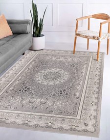 Dywan vintage Beyond Rozeta szary 120 cm x 180 cm