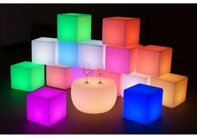 Stół z oświetleniem LED, 48x120x66 cm