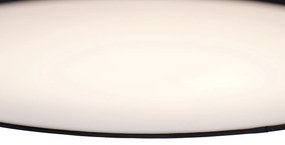 Inteligentna lampa sufitowa czarna 40 cm z diodami LED RGB - Taiko Nowoczesny Oswietlenie wewnetrzne