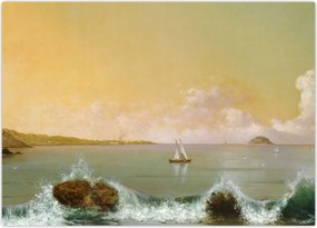 Obraz - Martin Johnson Heade, Rio de Janeiro Bay, reprodukcje (70x50 cm)