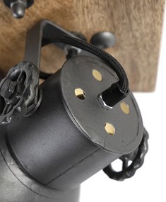 Industrialny reflektor ciemnoszary z mango 18 cm - Mangoes