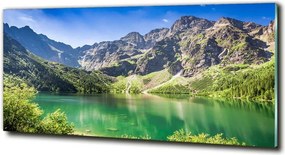 Foto obraz szklany Morskie oko Tatry