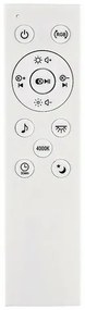Rabalux 71030 oświetlenie sufitowe LED Nikolaus, 24 W, czarny