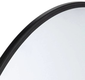 Okrągłe lustro w metalowej ramie, Ø 38 cm