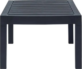 Zestaw antracytowych mebli ogrodowych - Emilly