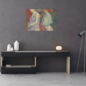 Obraz - Henri de Toulouse-Lautrec, Rue des Moulins, reprodukcje (70x50 cm)