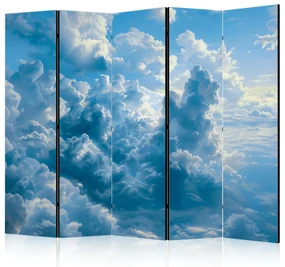Parawan jednostronny Pejzaże 225x172 cm 5-częściowy niebieski ARTGEIST B