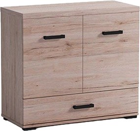 Komoda LIVORNO 90 cm do Salonu Sypialni z Szufladą Dąb