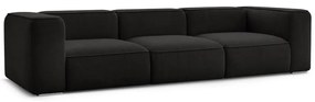 Czarna sofa 345 cm Zephyr – Bobochic Paris