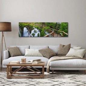 Obraz - Jeziora Plitwickie (170x50 cm)