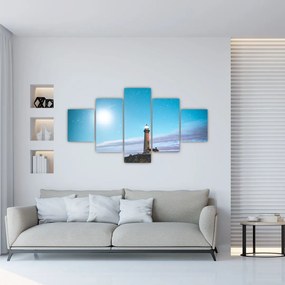 Obraz latarni morskiej (125x70 cm)