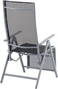 Czarne metalowe krzesło ogrodowe Ariola – Garden Pleasure