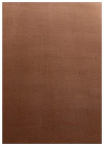 Dywan pluszowy Sky brązowy antypoślizgowy do prania 60 cm x 110 cm
