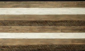 Łóżko sypialniane z drewnianym zagłówkiem Adesso Q01 140 cm