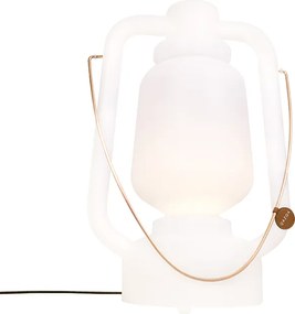 Lampa stojąca biała 51 cm IP44 - Storm Large