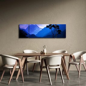 Obraz - Nocne niebo w Nepalu (170x50 cm)