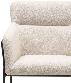 Kremowy designerski fotel HELSINKI