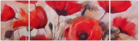 Obraz - Wilcze maki (170x50 cm)