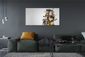 Duży obraz na płótnie Retro Studio Muzyczne