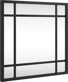 Minimalistyczne lustro z czarną metalową ramą B6-M68