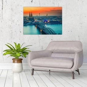 Obraz na szkle - Kolonia (70x50 cm)