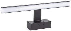 Aigostar - LED Łazienkowe oświetlenie lustra LED/8W/230V 4000K 40 cm IP44 czarne