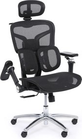 Krzesło biurowe LEVEL, czarna