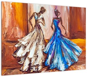 Obraz - tancerz, obraz olejny (70x50 cm)