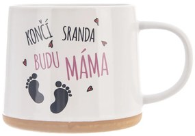 Orion Ceramiczny kubek Będę mamą, 0,63 l