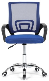 Fotel biurowy Autronic KA-L103 NIEBIESKI