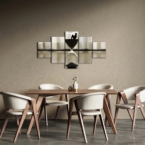 Obraz klepsydry (125x70 cm)