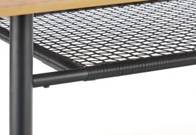 Loftowy stół nierozkładany z półką Jackson