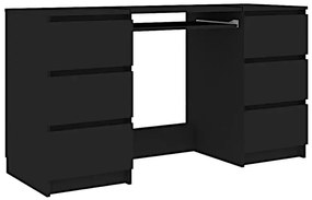 Czarne minimalistyczne biurko S9-L31