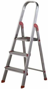 Aluminiowe stopnie Rolser do użytkuprofesjonalnego Unica, 3 stopnie, 3 stopnie