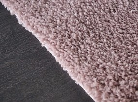 Dywan shaggy Best jednokolorowy różowy 100 cm x 200 cm