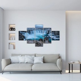 Obraz - Widok na wodospady (125x70 cm)