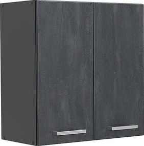 Szafka ścienna czarny beton 60x31x60 r-line