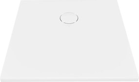 Brodzik kwadratowy z konglomeratu RONA Classic | Różne rozmiary | Różne kolory : Kolor - Biały matowy , Rozmiar - 90x90 cm