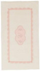 Dywanik łazienkowy BUKET 50x90 cm Kremowy