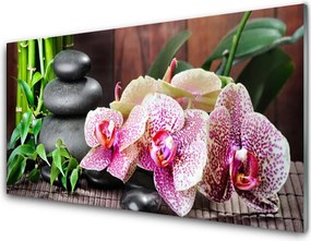 Dekor Szklany do Kuchni Orchidea w Klimacie Zen