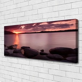 Obraz na płótnie Kamienny Brzeg Oceanu