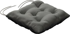 Poduszka na krzesło Jacek kolor szary tkanina strukturalna