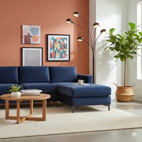 Czarno-złota lampa zodiac podłogowa regulowana - 3X EX184 P5-E74