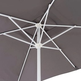 Parasol z prostokątnym uchwytem - antracyt 1,9x2,8m