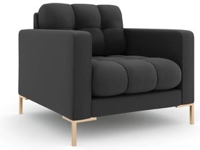 Ciemnoszary fotel Bali – Cosmopolitan Design