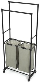 Stojak z miejscem do przechowywania GD-176 BK,plastik, czarny
