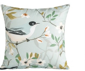 Poszewka na poduszkę z mikrofibry FLORIBIRD 45x45 cm, zielony