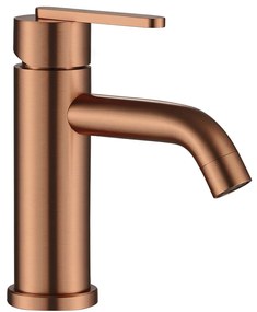 Bateria umywalkowa Rea Ontario Miedź Szczotkowana Niska