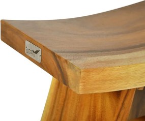 Taboret z drewna suar DIVERO